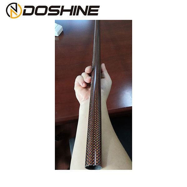 Geel zwart hybride doek buis